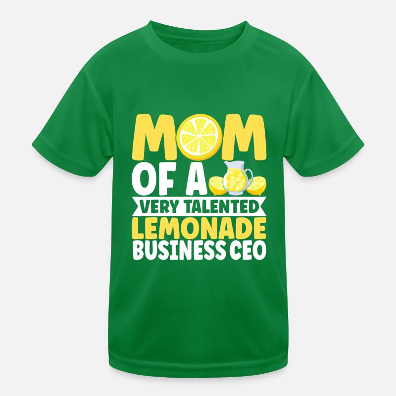 Lemonade Lemonade stand Kids Functional T-Shirt