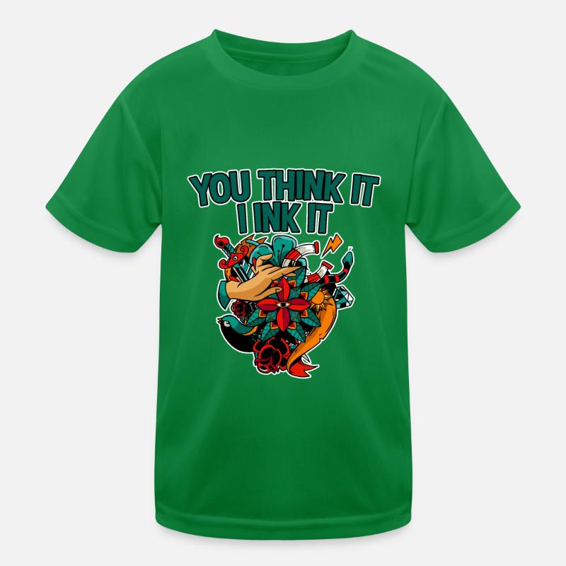 You Think It, I Ink It 2 Kinder Funktions-T-Shirt