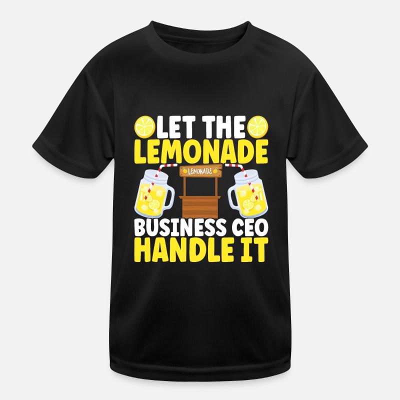 Limonade Limonadenstand Kinder Funktions-T-Shirt