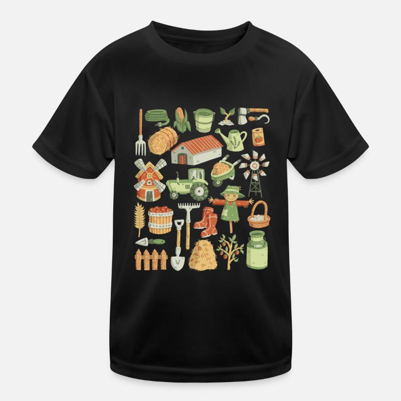 Farm Kids Functional T-Shirt