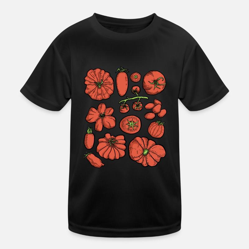 Tomaten Kinder Funktions-T-Shirt