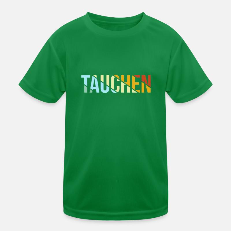 Plongée Rétro T-shirt sport Enfant