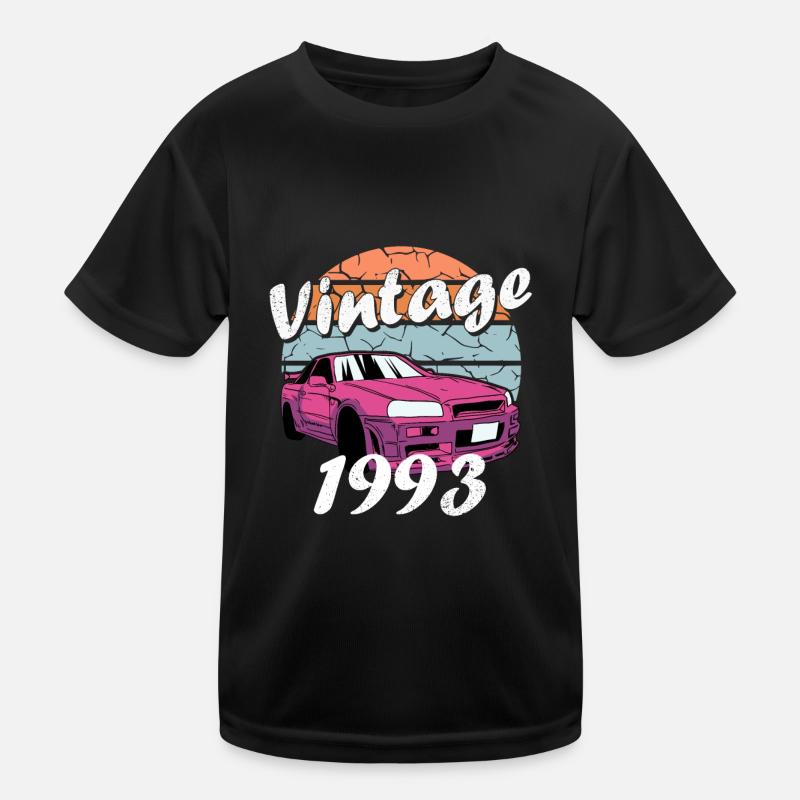 1993 - Born 1993 Kids Functional T-Shirt