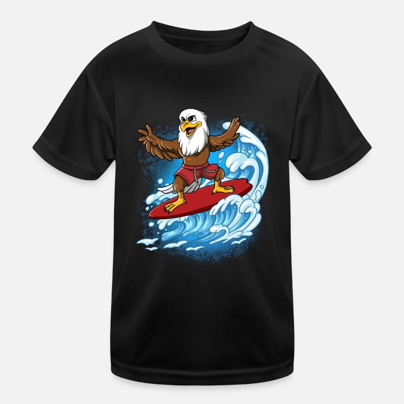 Surfeurs de vagues Surfeurs Surfeurs T-shirt sport Enfant