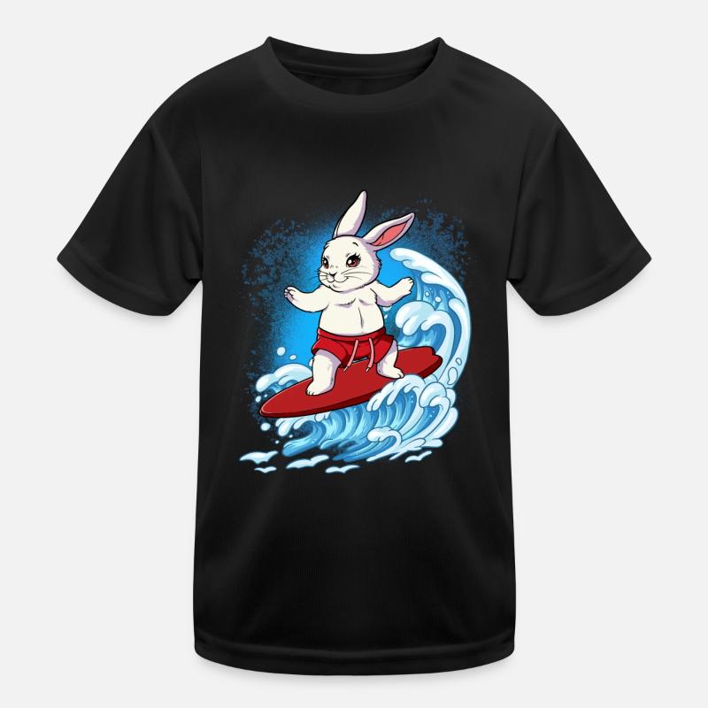 Wave surfers Surfers Surfers Kids Functional T-Shirt