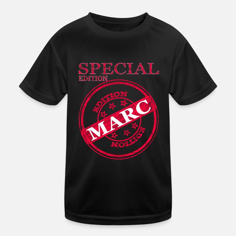 I'm Marc, my name is Marc Special Gift Idea Kids Functional T-Shirt