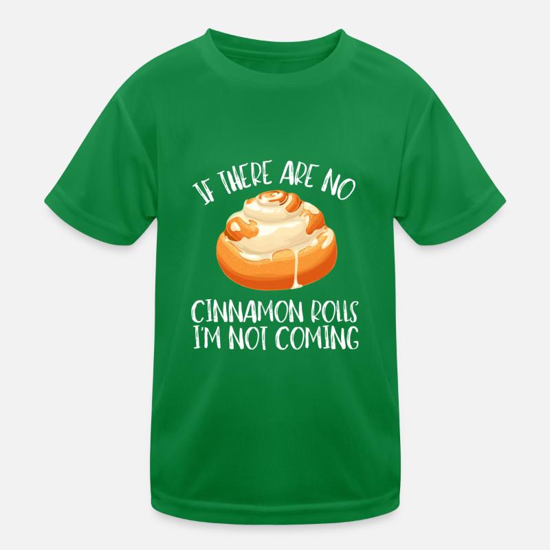 Cinnamon Roll And Cinnamon Buns Kids Functional T-Shirt