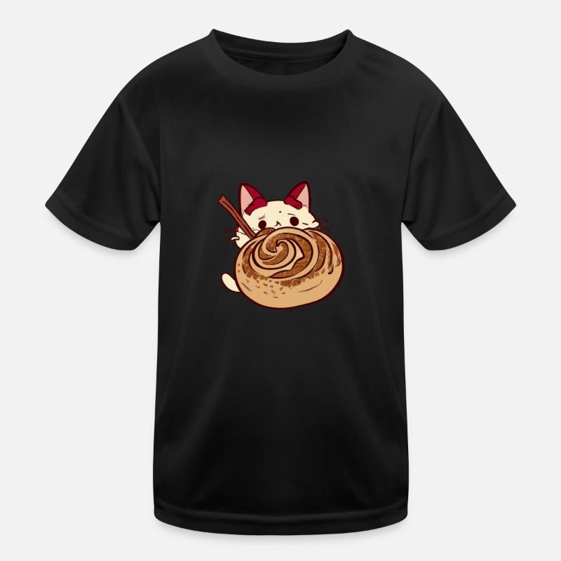 Cinnamon Roll And Cinnamon Buns Kids Functional T-Shirt