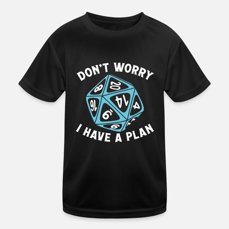 Ne vous inquiétez pas, j’ai un plan T-shirt sport Enfant