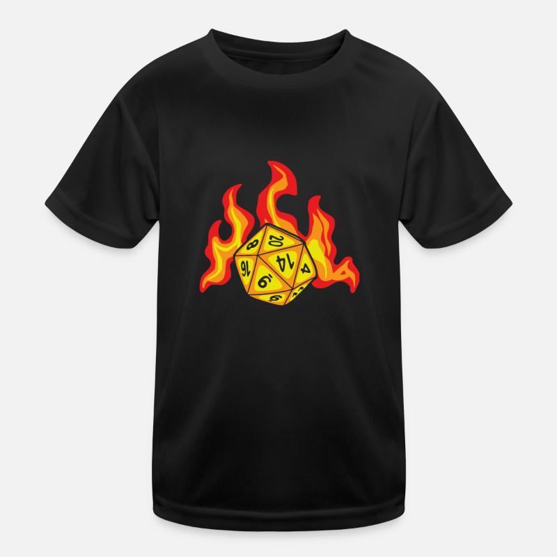 Burning cube Kids Functional T-Shirt