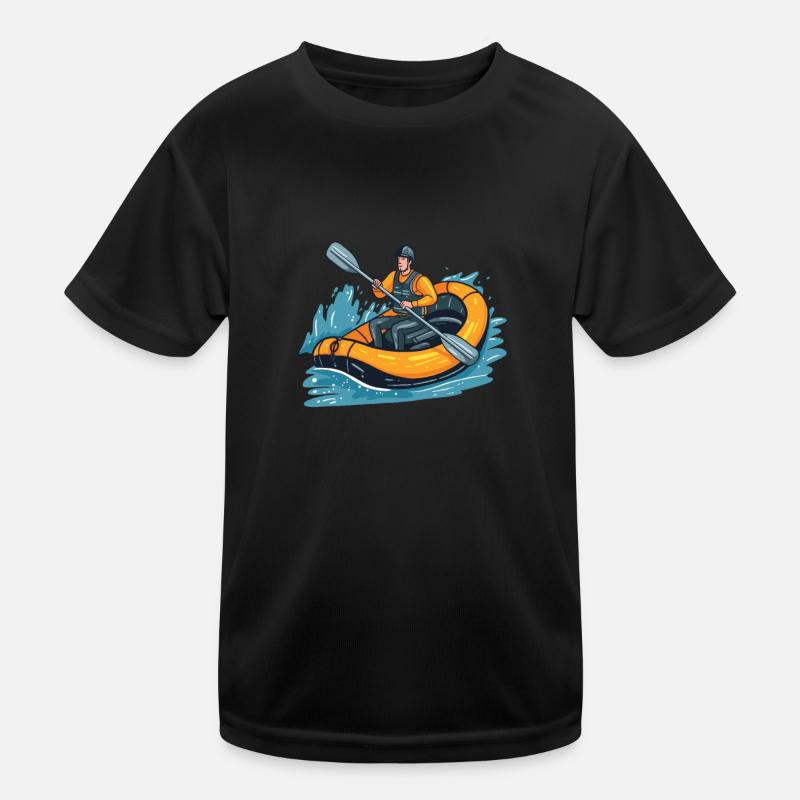 Rafting Kids Functional T-Shirt
