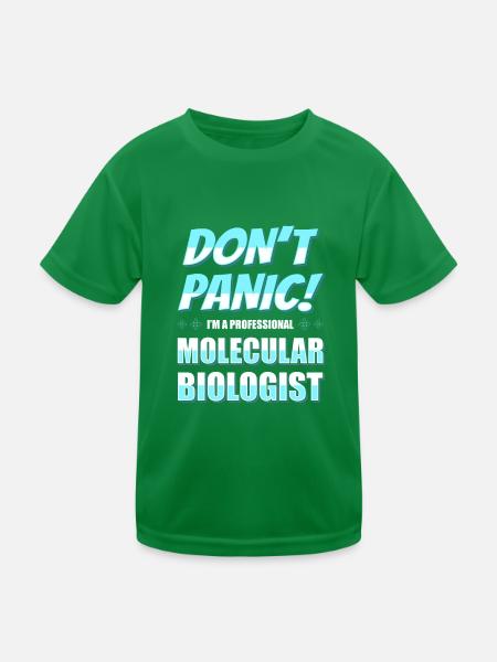 Biologiste biologique Witzig Biologiste moléculaire - T-shirt sport Enfant - vert - Devant