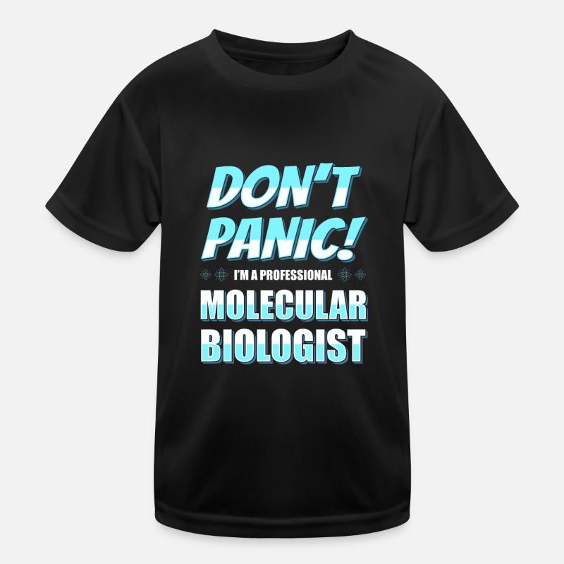 Biology Biologist Witzig Molecular Biologist Kids Functional T-Shirt