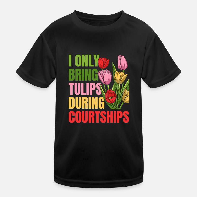 Tulips Tulips Kids Functional T-Shirt