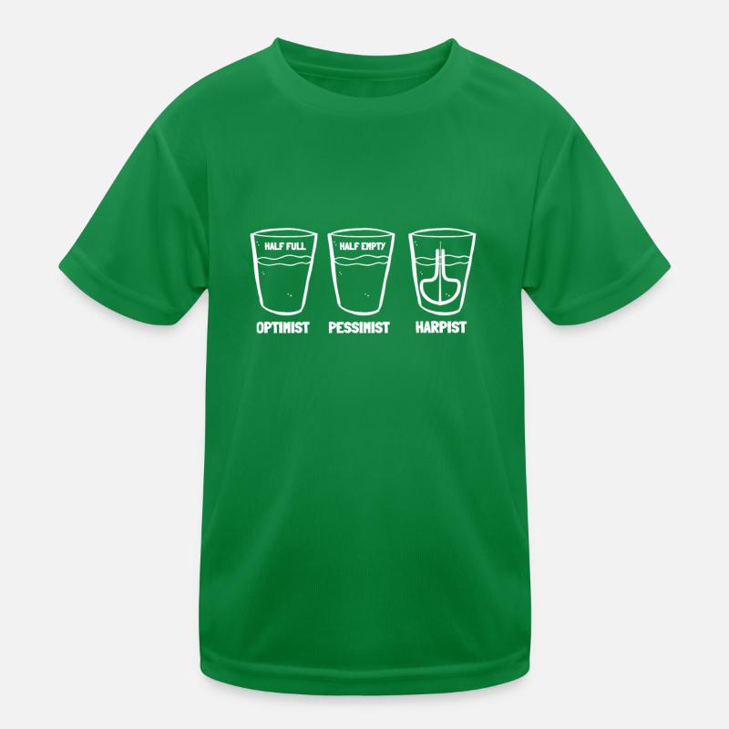 Bouche de Juif Harpe Mâchoire Harpe Basse T-shirt sport Enfant