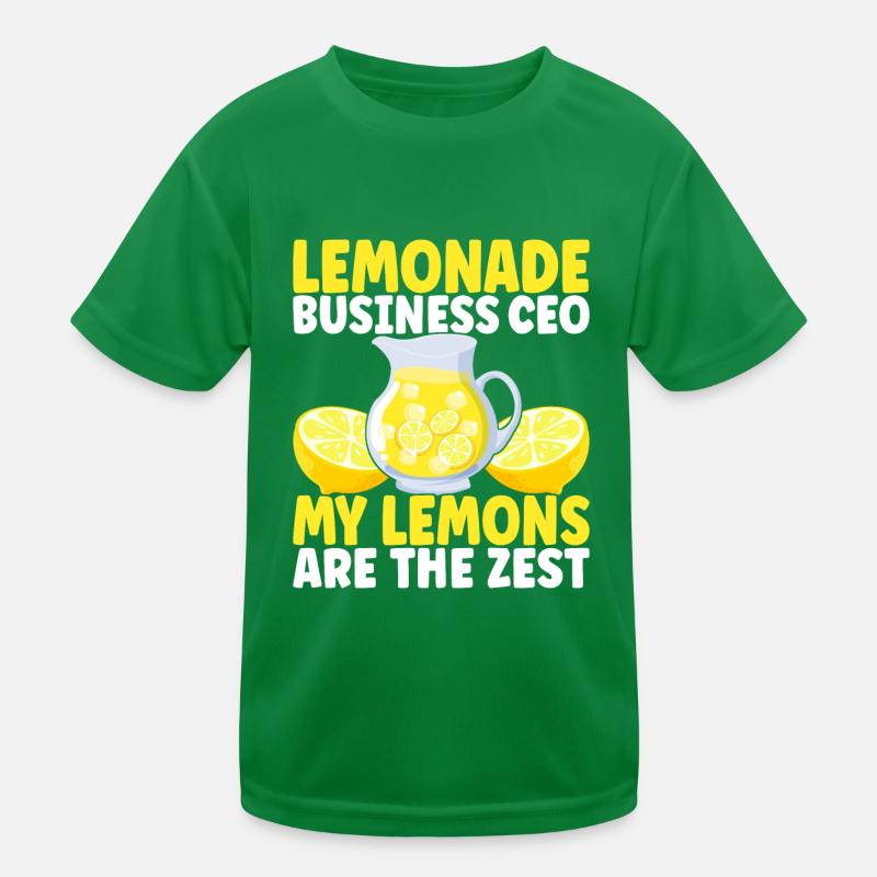 Lemonade Lemonade stand Kids Functional T-Shirt