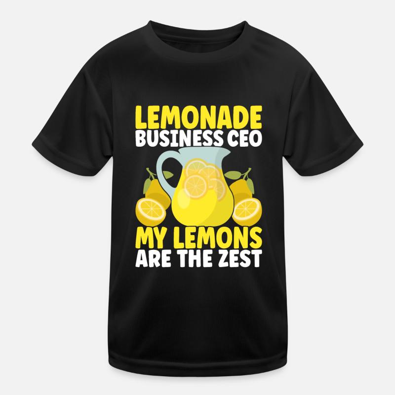 Lemonade Lemonade stand Kids Functional T-Shirt