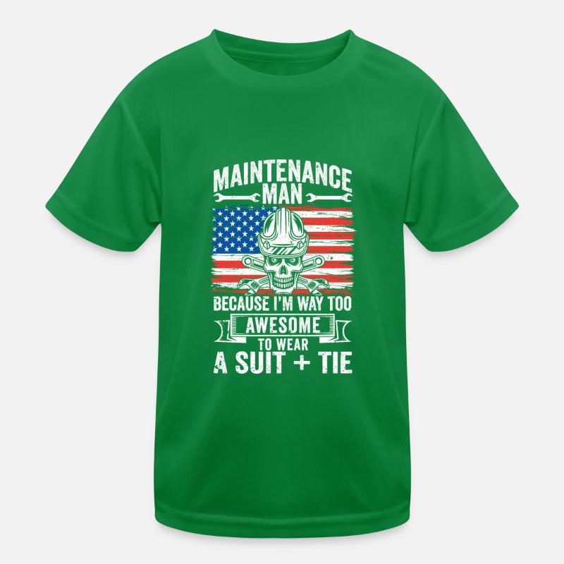 Technicien d’entretien Technicien Réparateur T-shirt sport Enfant