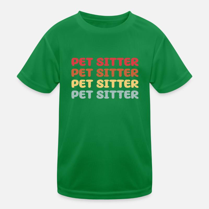 Tiersitter Kinder Funktions-T-Shirt