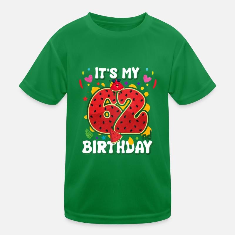 62e anniversaire Pastèque T-shirt sport Enfant