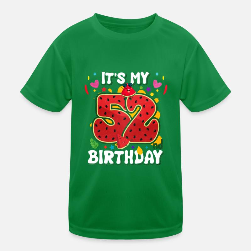 52e anniversaire Pastèque T-shirt sport Enfant