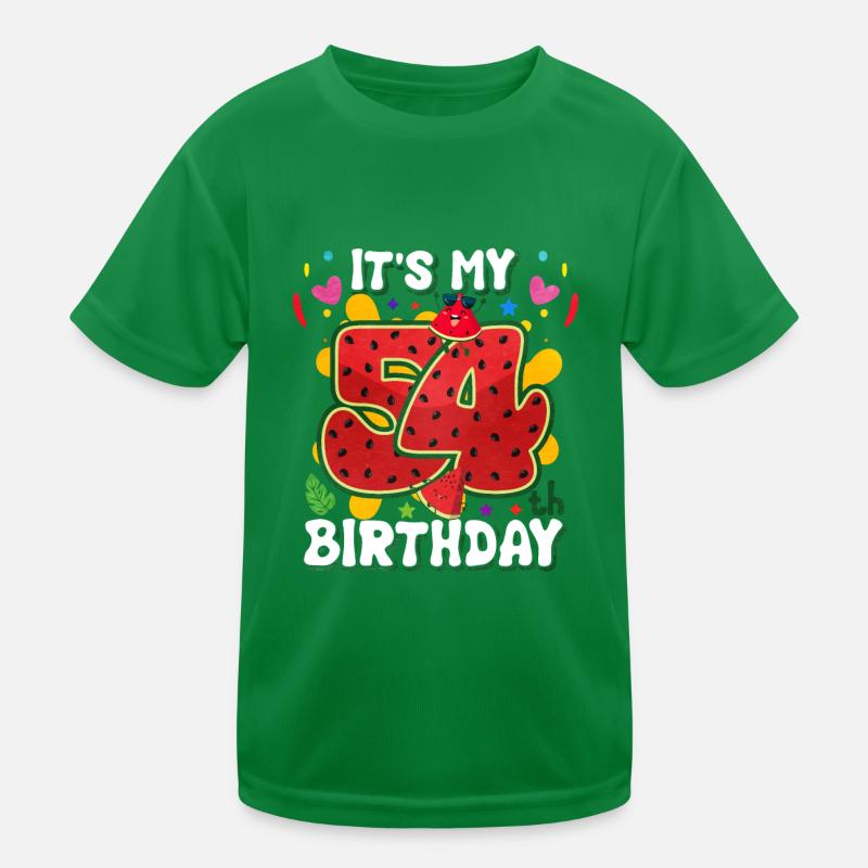 54e anniversaire Pastèque T-shirt sport Enfant