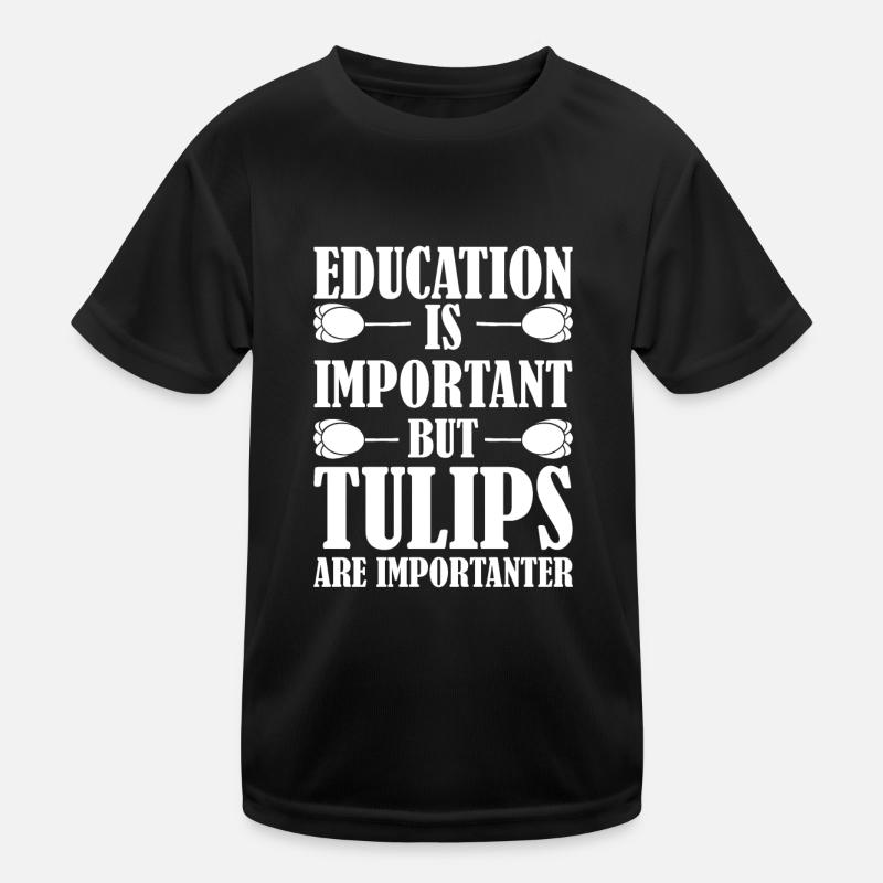 Tulips Tulips Kids Functional T-Shirt