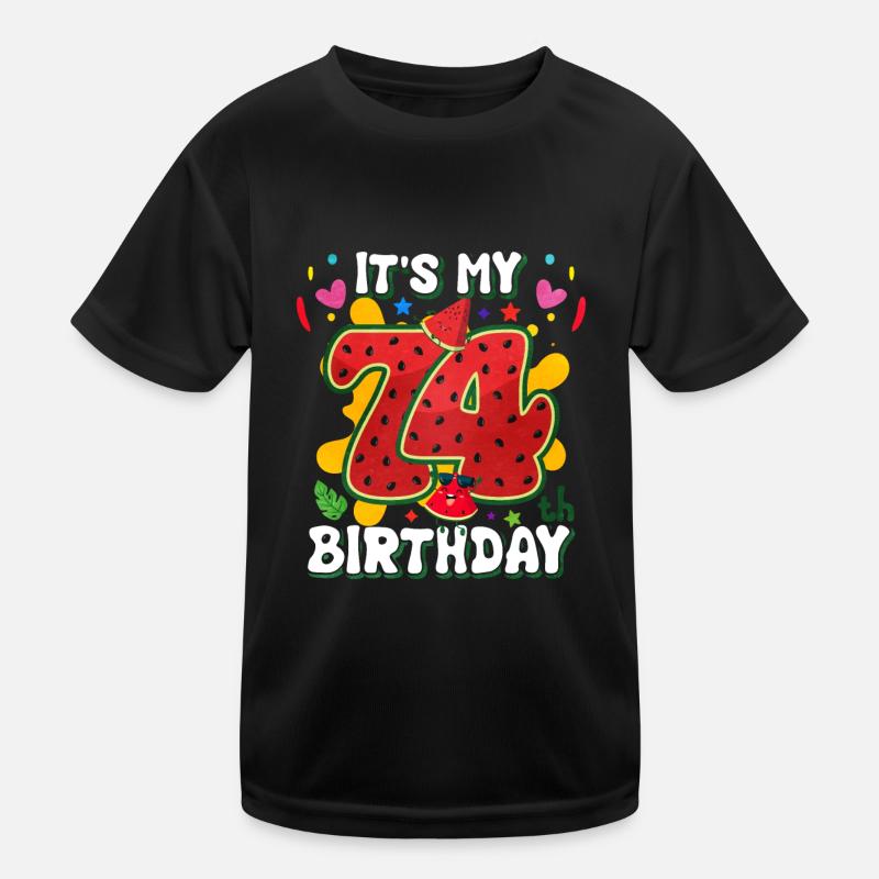 74e anniversaire Pastèque T-shirt sport Enfant