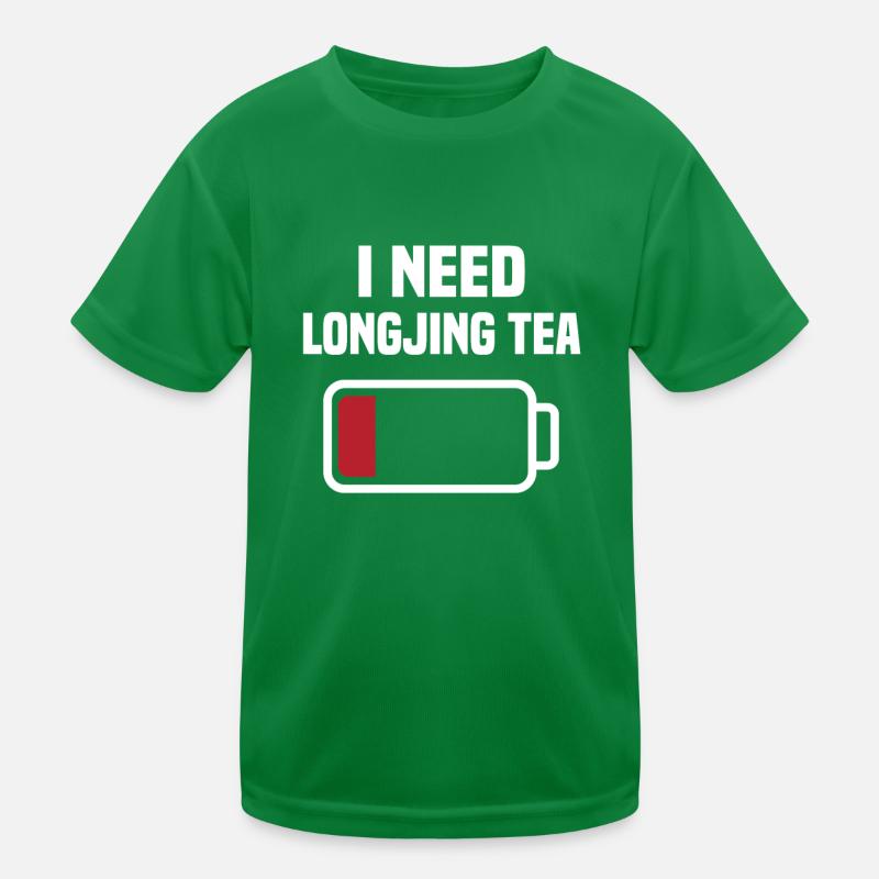 Longjing Tea Kids Functional T-Shirt