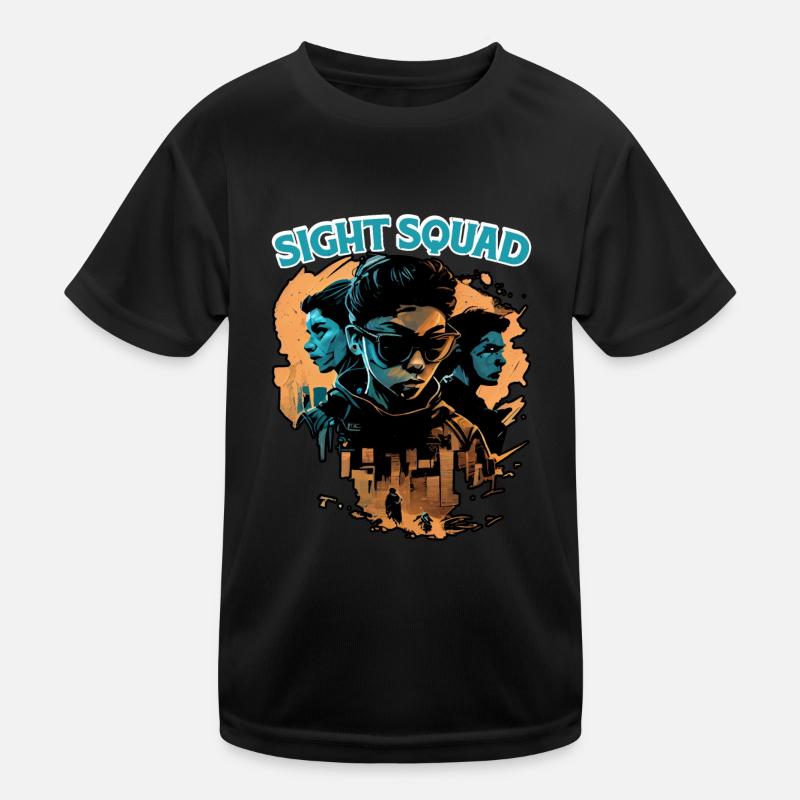 Sight Squad 6 Kids Functional T-Shirt