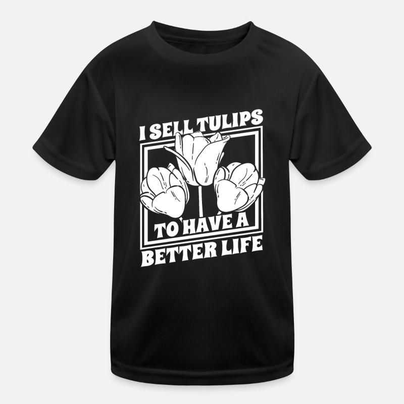 Tulips Tulips Kids Functional T-Shirt