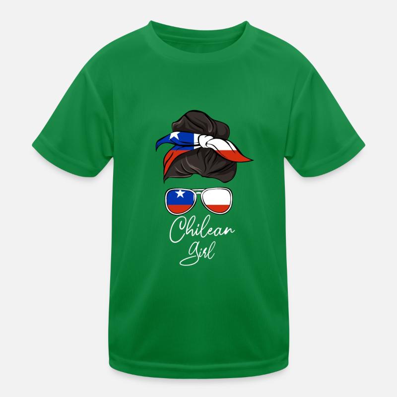 Chile Kinder Funktions-T-Shirt