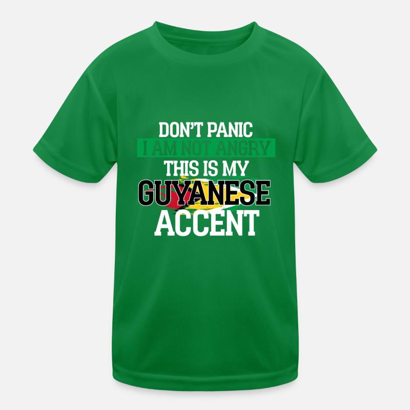 Guyana Kids Functional T-Shirt