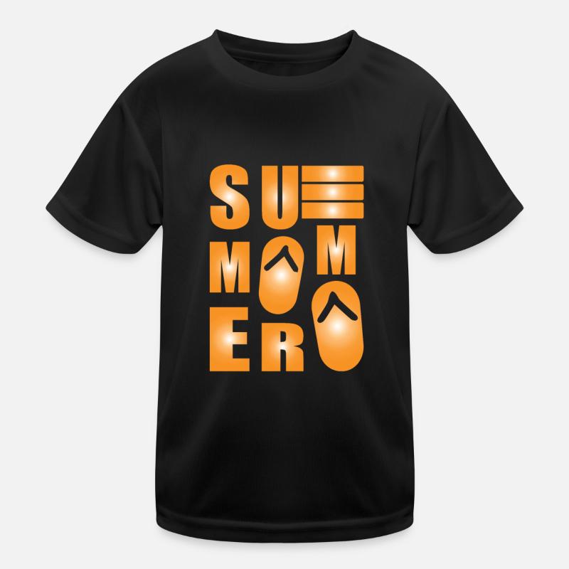 Summer Kids Functional T-Shirt