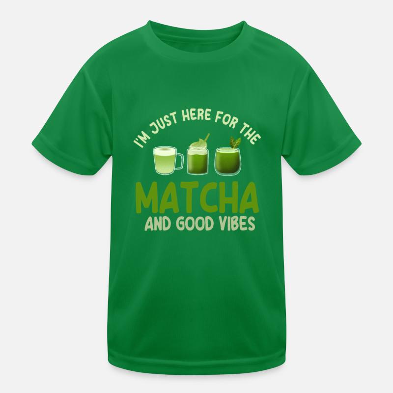 Matcha Latte Kids Functional T-Shirt