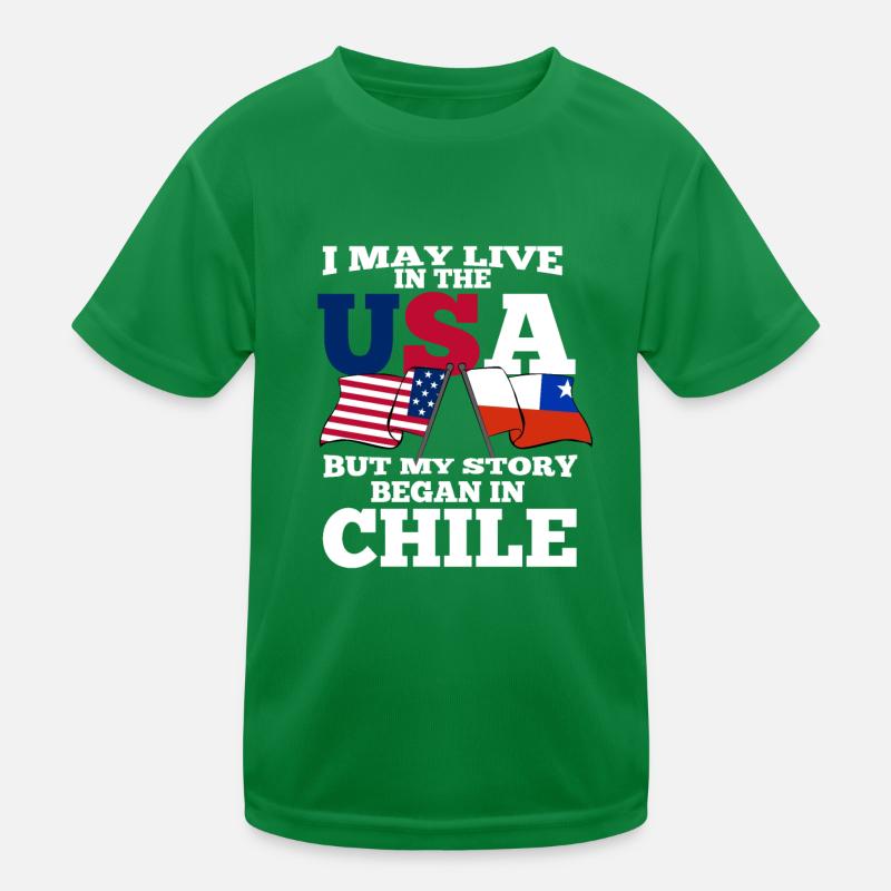 Chile Funktions-T-shirt barn
