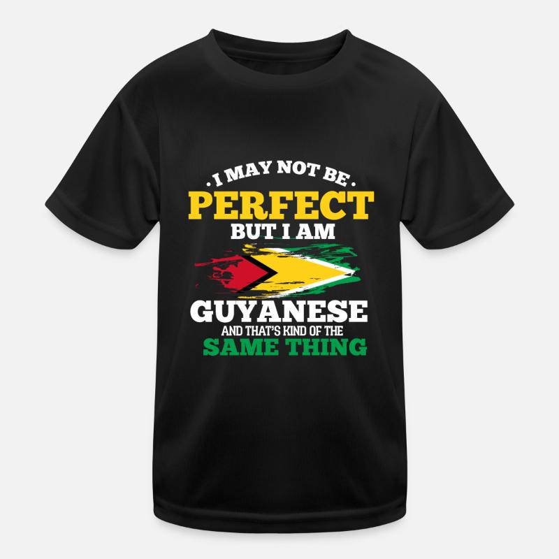 Guyana Kinder Funktions-T-Shirt