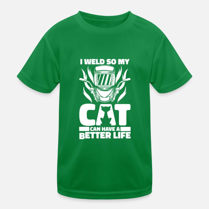 Welder Locksmith Kids Functional T-Shirt