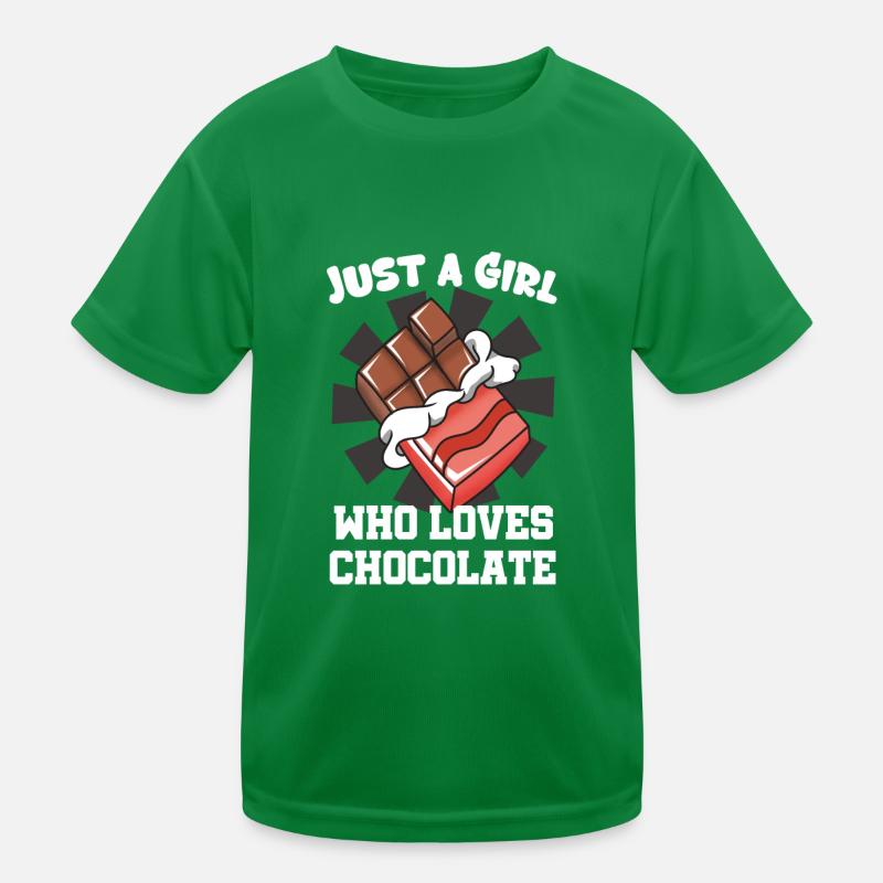 Chocolat T-shirt sport Enfant