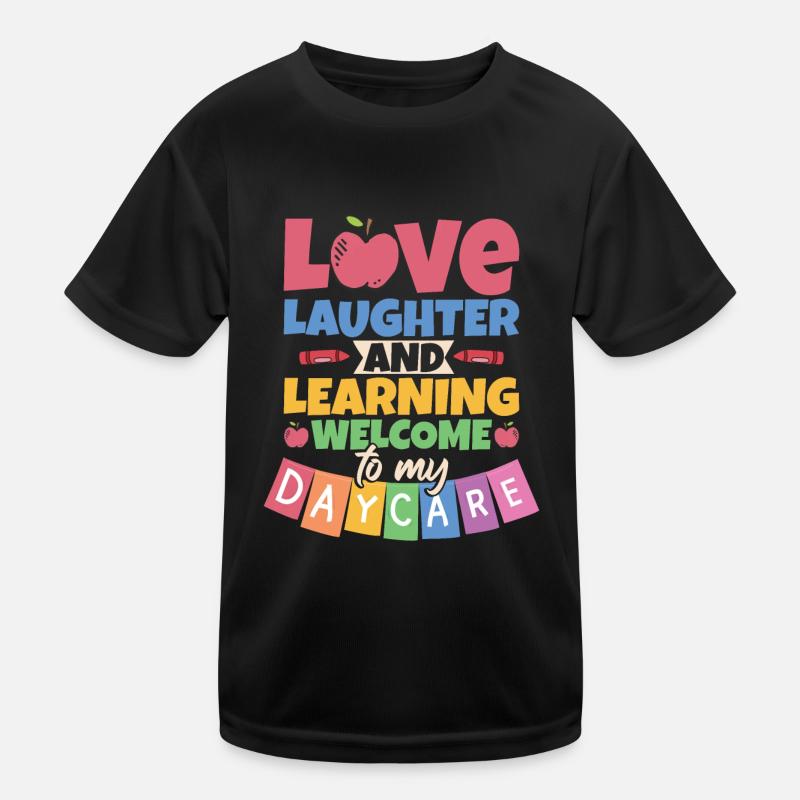 Willkommen in meiner Kindertagesstätte Kinder Funktions-T-Shirt