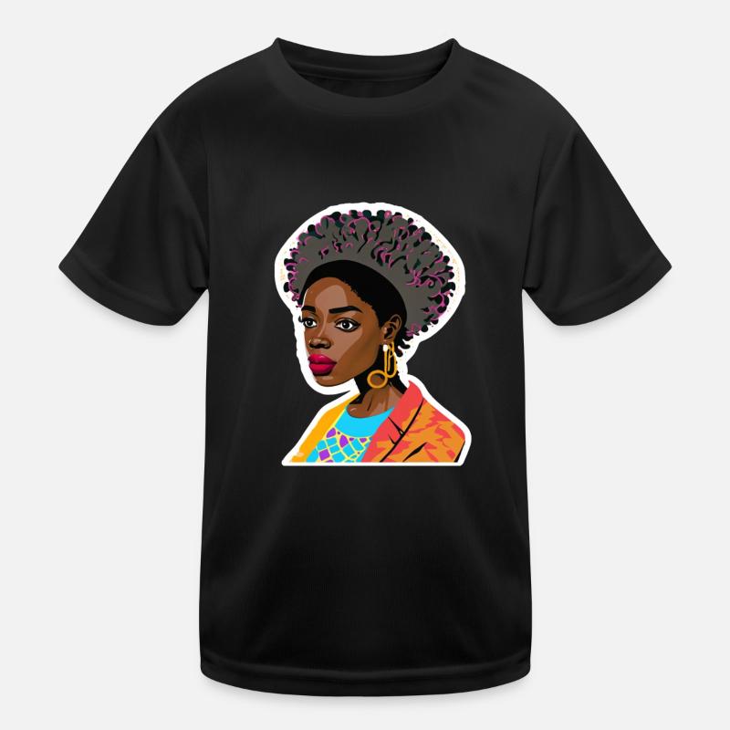 Frau Kinder Funktions-T-Shirt