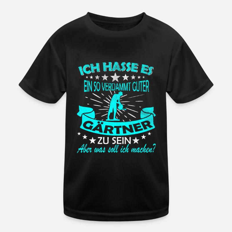 Gärtner Spruch Geschenk Kinder Funktions-T-Shirt