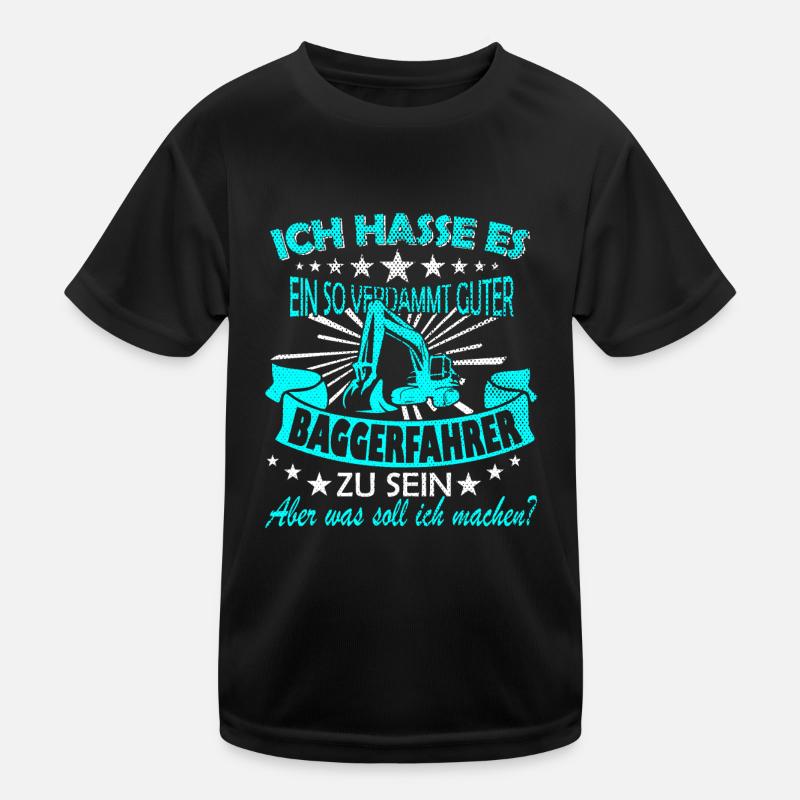 Kinder Funktions-T-Shirt