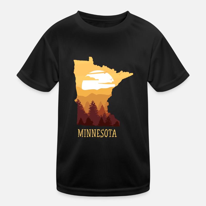 Minnesota Kids Functional T-Shirt