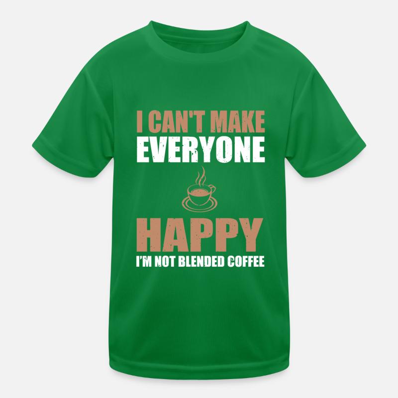 Great Blended Coffee Lover Costume Kids Functional T-Shirt