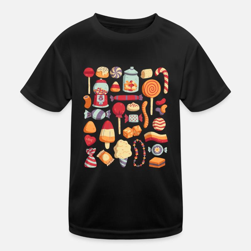 Sucreries T-shirt sport Enfant