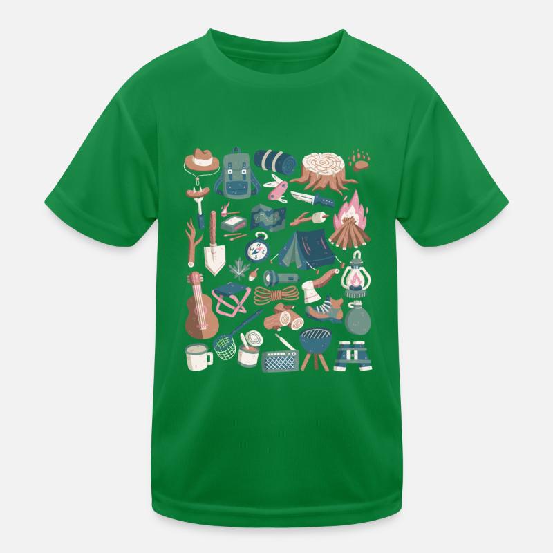 Camping T-shirt sport Enfant