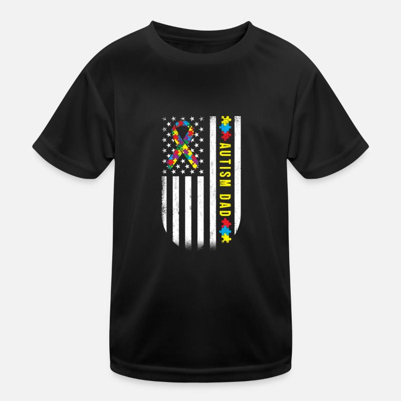 Sensibilisation à l’autisme Acceptation Choisissez la gentillesse T-shirt sport Enfant