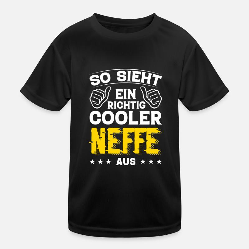 Neffe Neffe Geburtstag Neffe Sprüche Bester Neffe Kinder Funktions-T-Shirt