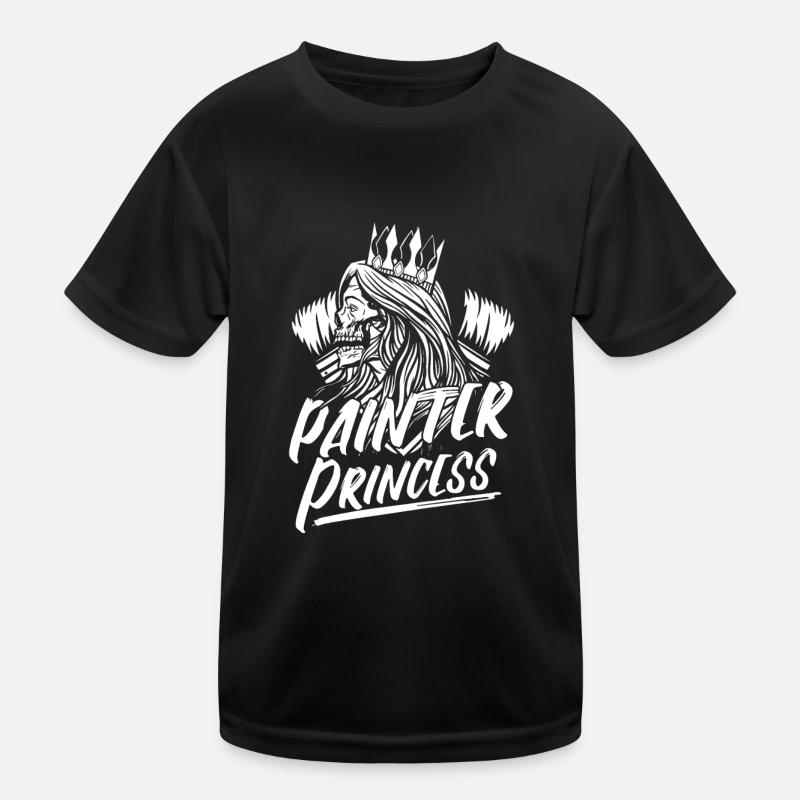 Maler Lackierer Kinder Funktions-T-Shirt